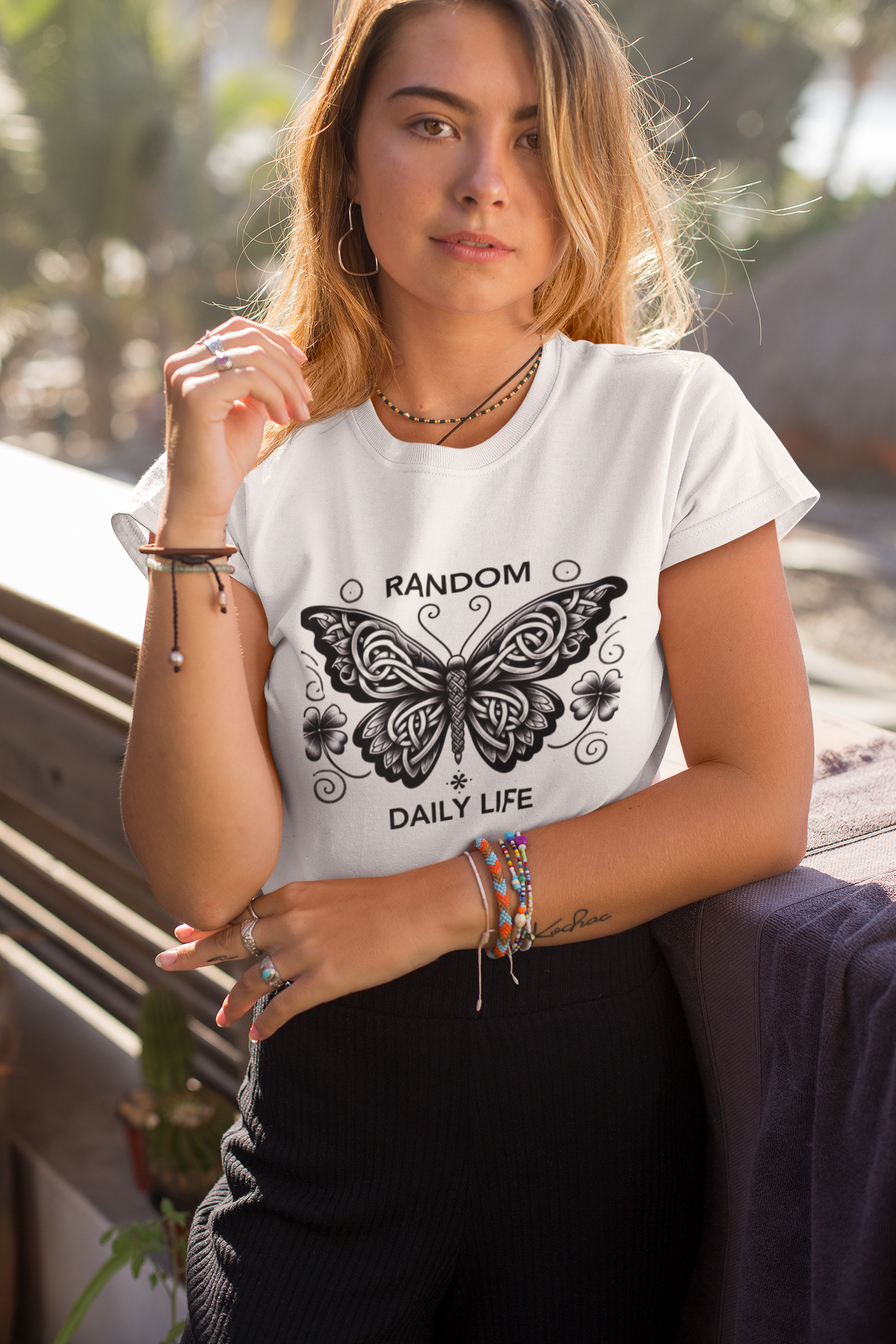 Random Daily Life ( The Grey Butterfly) - Unisex Tee